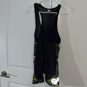 Deckra Camo Camouflage Singlet Padded Bike Cycling Racing Shorts L men’s
